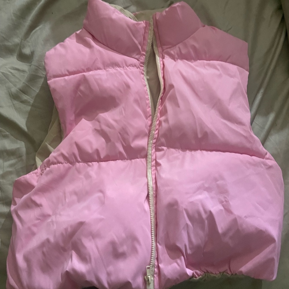 Bumble Gum Pink Puffer Vest